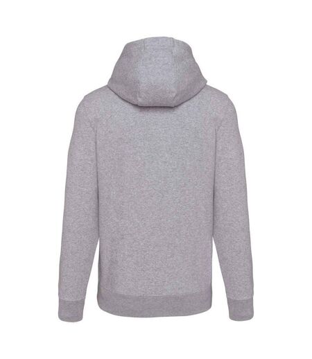 Kariban Mens Hooded Sweatshirt (Oxford Grey)
