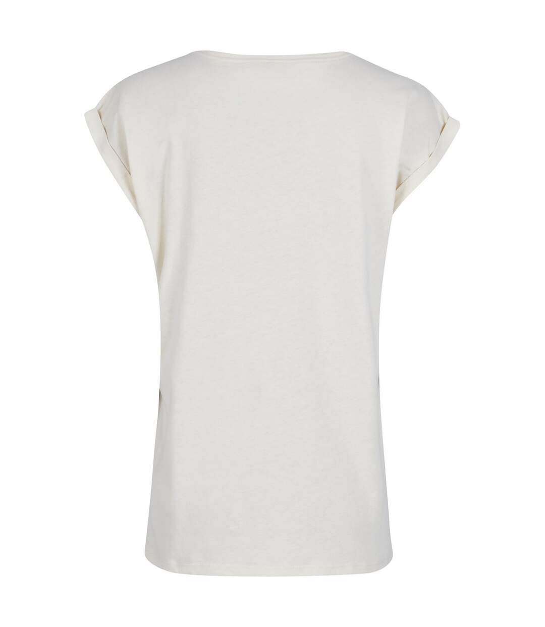 T-shirt Femme Sable Blanc Build Your Brand-2