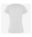 T-shirt slam femme blanc Roly Roly