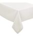 Nappe Rectangulaire Chambray 140x240cm Blanc-1