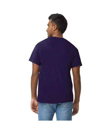T-shirt Adulte Violet Sombre Chiné Gildan