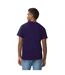 T-shirt Adulte Violet Sombre Chiné Gildan-3