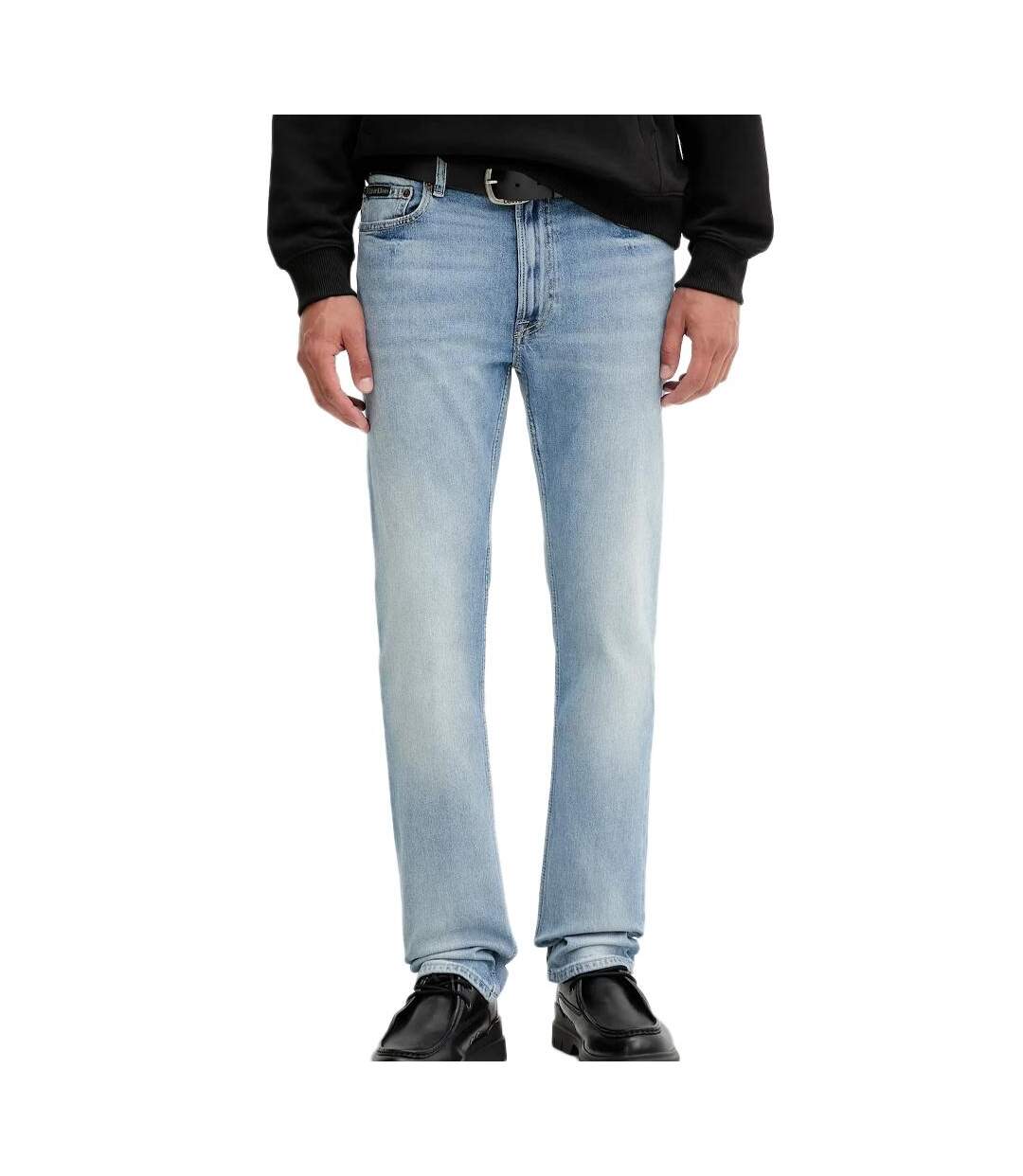 Jean slim bleu homme calvin klein jeans medway-1