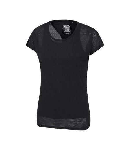 T-shirt Femme Noir Mountain Warehouse
