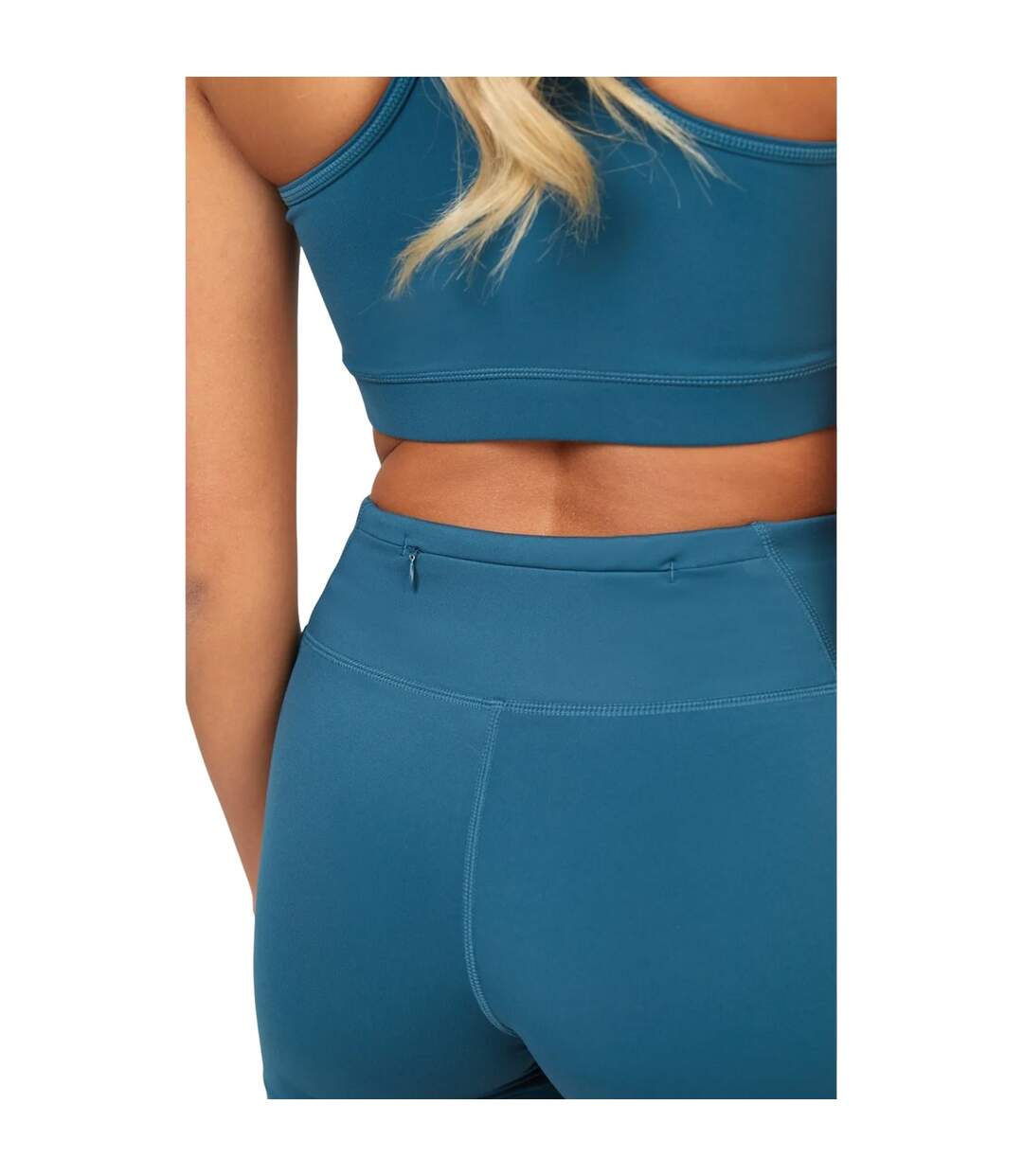 Womens/ladies essentials sports shorts teal SikSilk-4