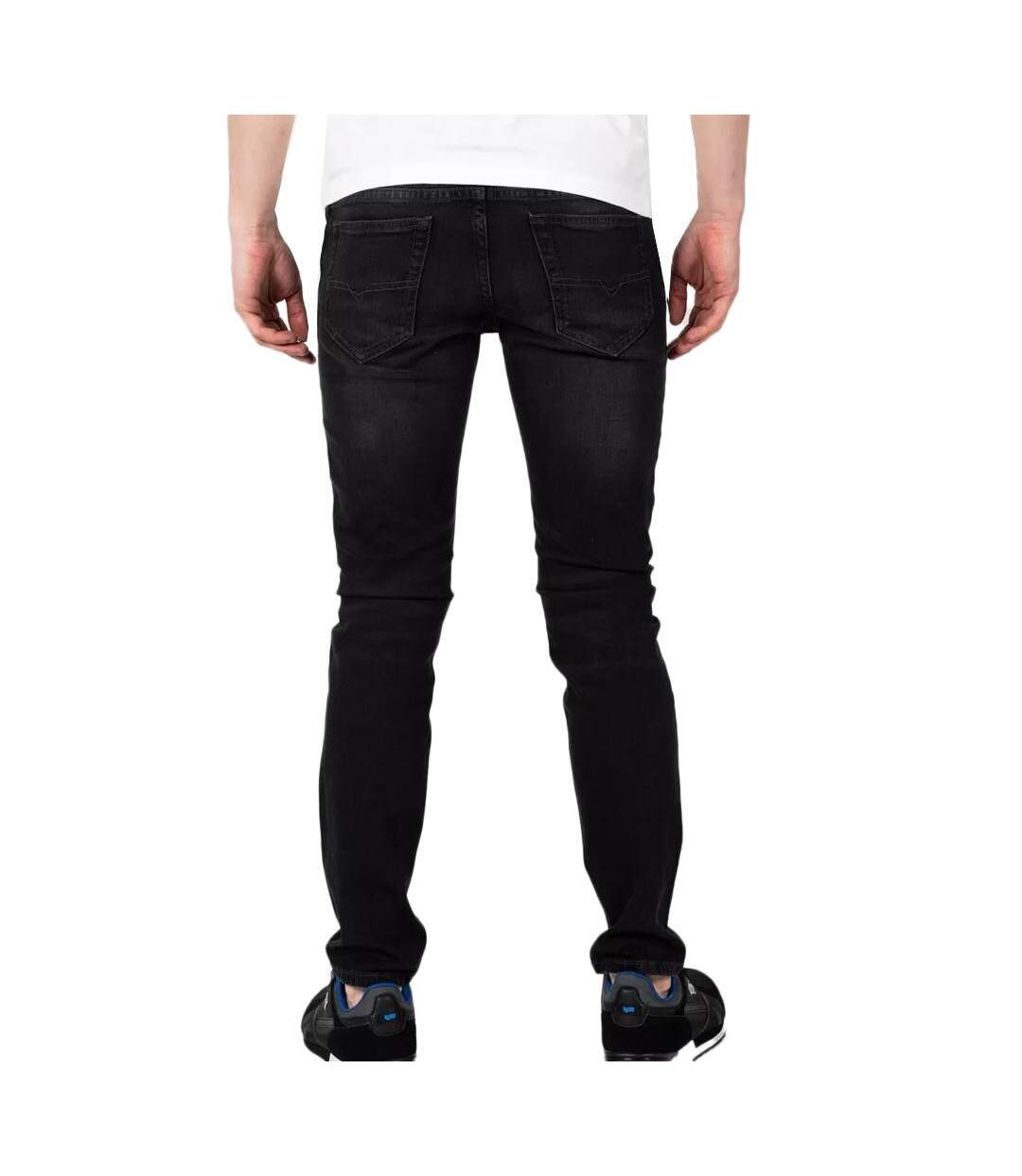 Jean Slim Noir Homme Diesel Thommer - W34-L32