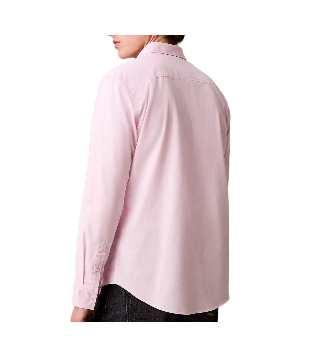 Chemise rose homme calvin klein jeans oxfords-2