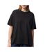 T-Shirt noir femme pieces loise-1