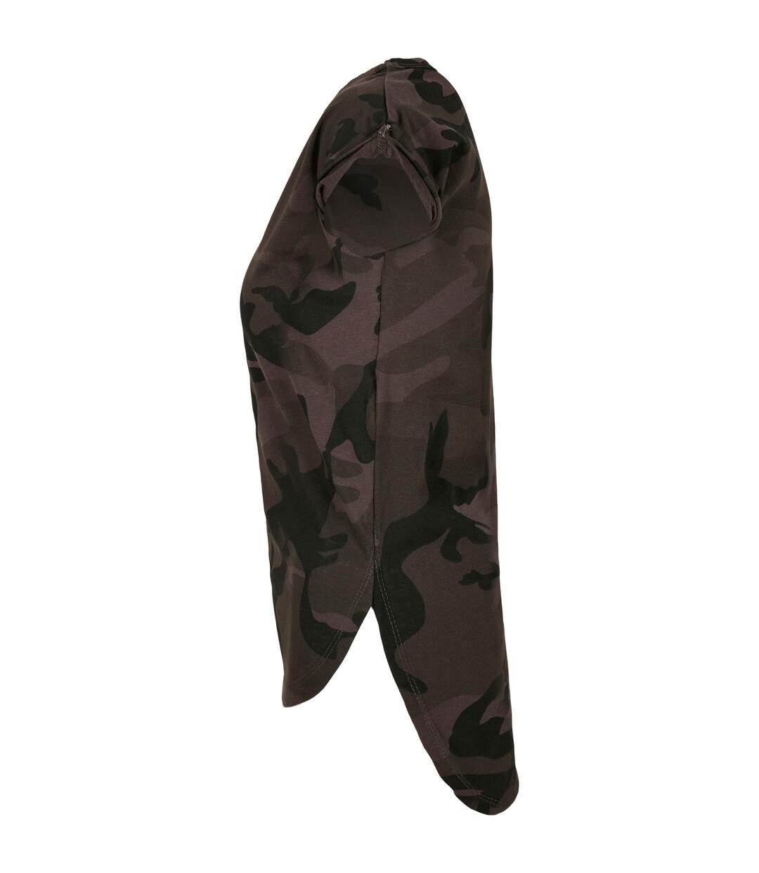T-shirt Motif/style Camouflage Femme Camouflage Foncé Build Your Brand-3