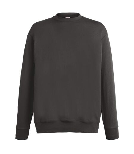 Fruit Of The Loom Mens Lightweight Set-In Sweatshirt (Light Graphite) - UTRW4499