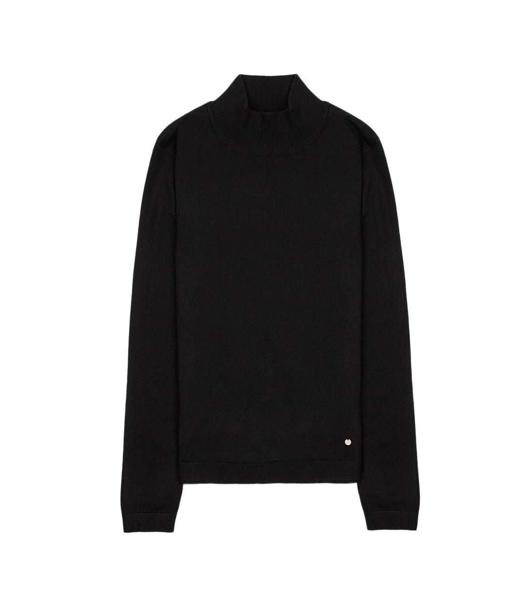 Pull noir femme teddy smith connie-1