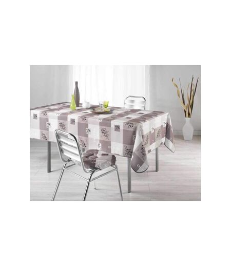 Nappe Polyester 150x240cm Provencia Taupe