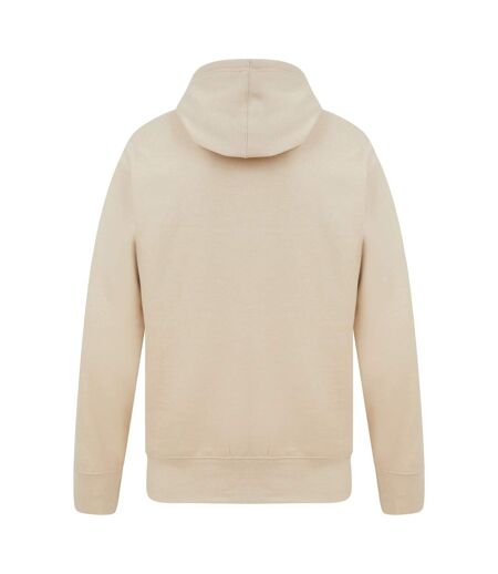 Mens ringspun cotton hoodie sand Casual Classics