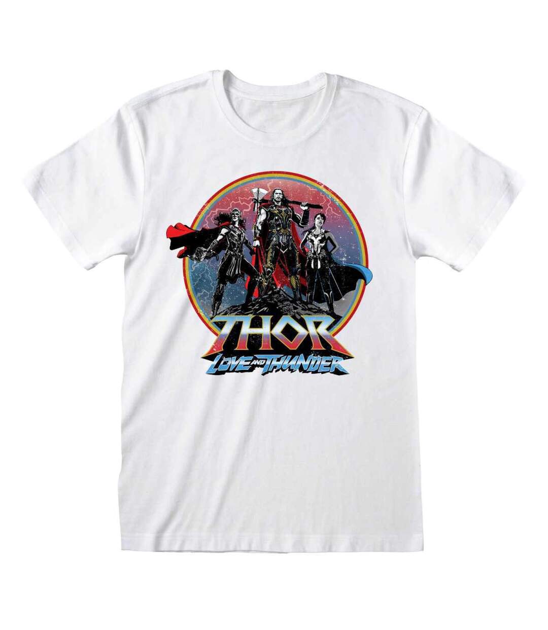 Thor: Love And Thunder - T-shirt - Adulte (Blanc) - UTHE872-1