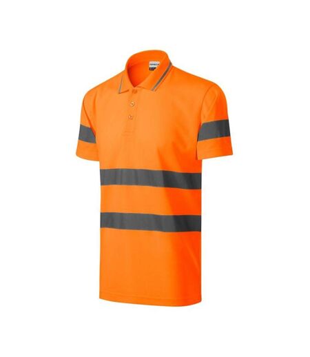 Polo Haute Visibilité Runway Homme Orange Rimeck
