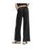 Womens/ladies T7 Open Hem Low Rise Joggers Black White Puma-3