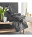 Drap de Douche Tendresse 70x130cm Anthracite-4