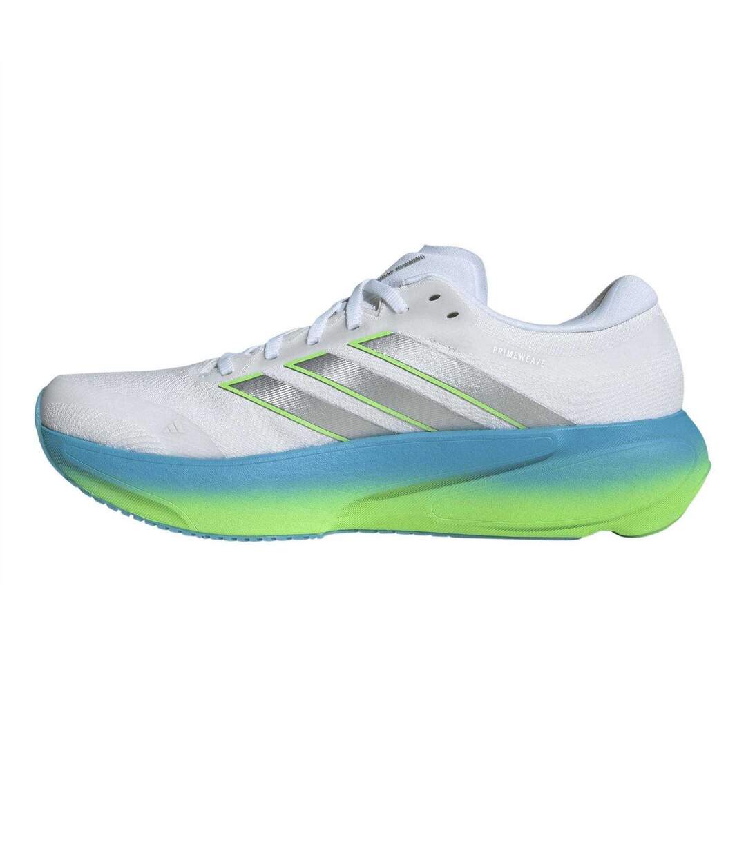 Mens Supernova Rise 3 Shoes White Blue Lime Adidas-3