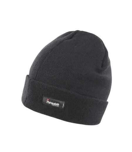 Bonnet Tricoté Thinsulate 3m 40g Adulte Unisexe Noir Result
