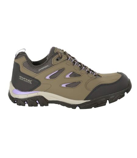 Regatta - Chaussures de randonnée HOLCOMBE - Femme (Marron / Lilas pastel) - UTRG3704