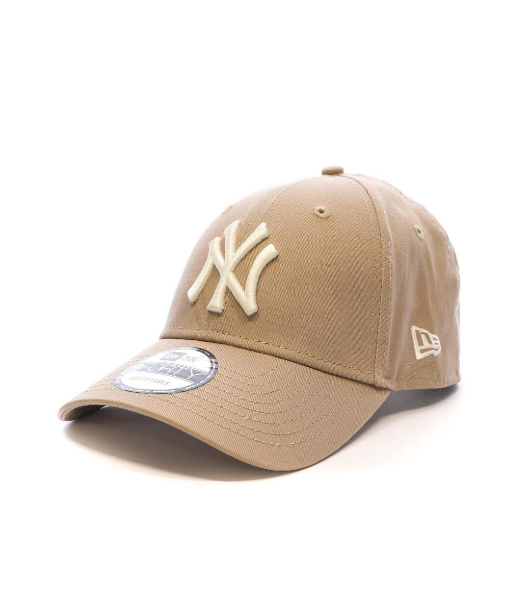 Casquette Taupe/Blanche Homme New Era 9forty Neyyan - OSFM-1