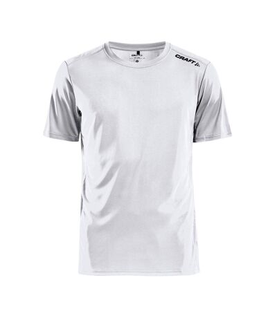 Craft Mens Rush Short-Sleeved T-Shirt (White)