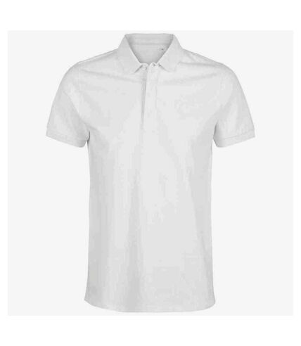 NEOBLU Mens Owen Pique Polo Shirt (Optic White)
