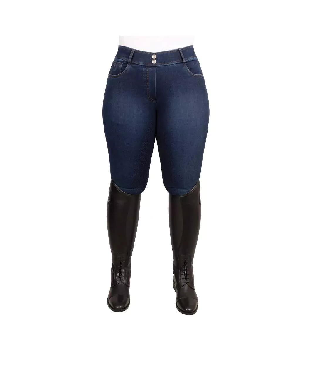 Pantalon D´équitation Elevate Femme Bleu Foncé Hy-1