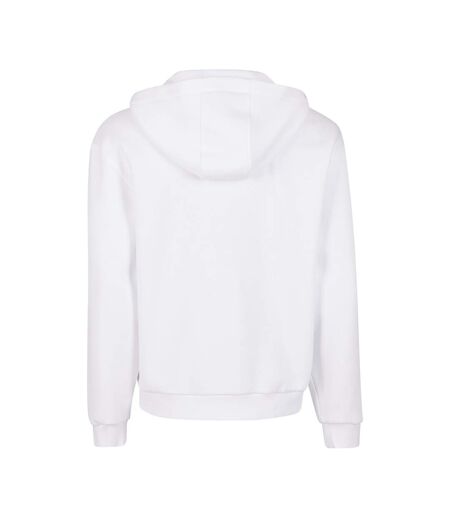 Sweat À Capuche À Fermeture Éclair Pour Hommes Blanc Build Your Brand