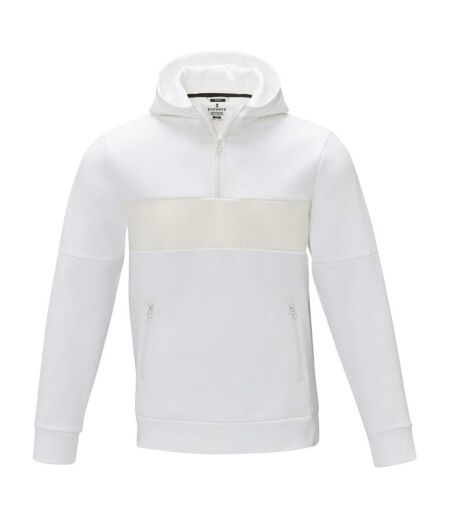 Sweat à capuche sayan homme blanc Elevate Life