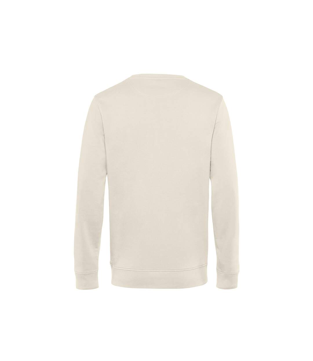 Sweat organic homme blanc cassé B&C-2