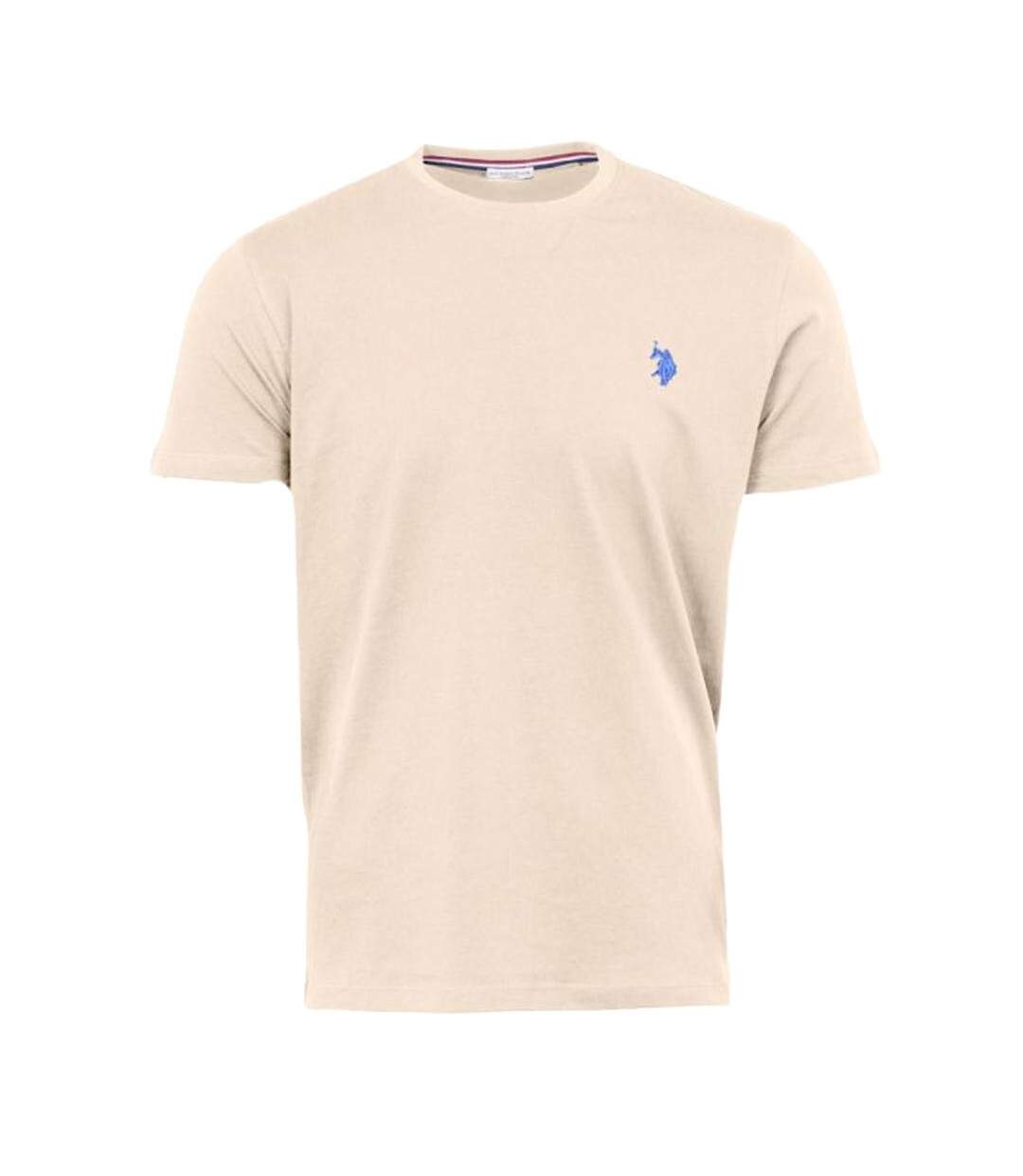 T-Shirt beige/bleu homme us polo assn mick - xxl-1