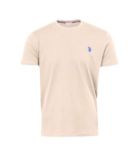 T-Shirt beige/bleu homme us polo assn mick - xxl