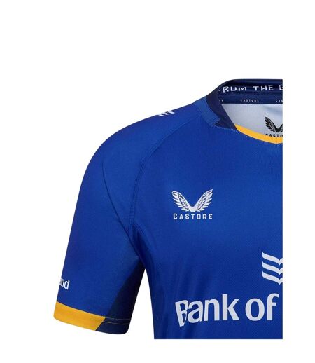 Maillot Domicile Motif/style Leinster Rugby Homme Bleu Castore