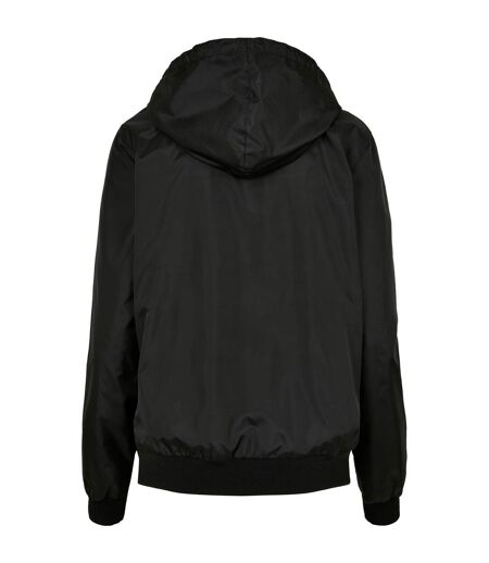 Veste Coupe-vent Femme Noir Blanc Build Your Brand