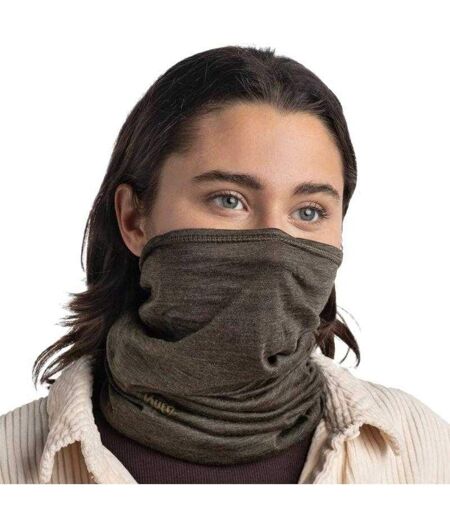 Cache-cou Merino Adulte Taille Unique Vert Buff