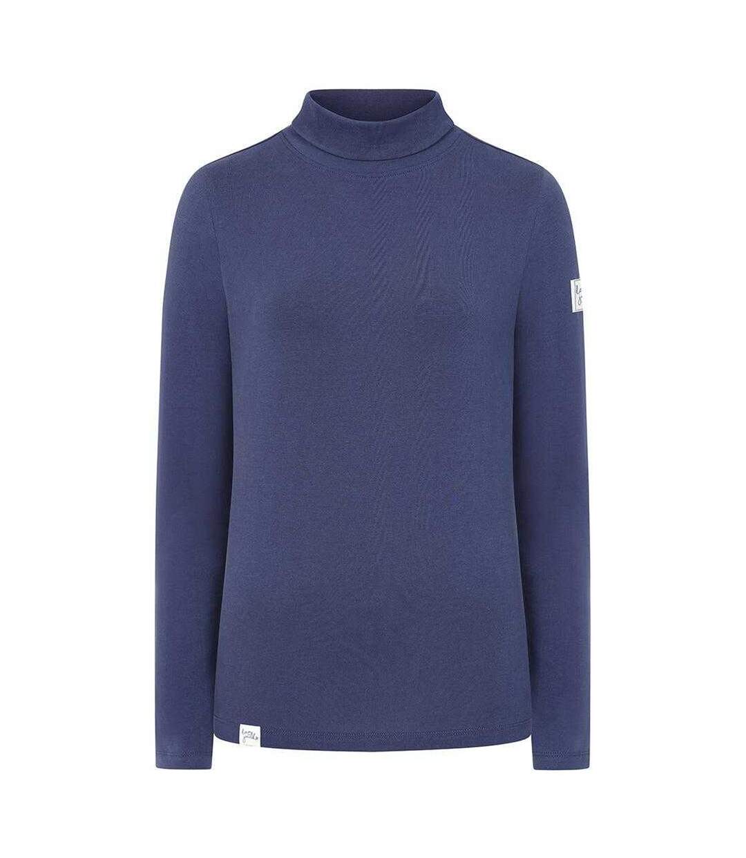 Haut Polaire Manches Longues Motif/style Pénombre Femme Lilas Foncé Lazy Jacks-2
