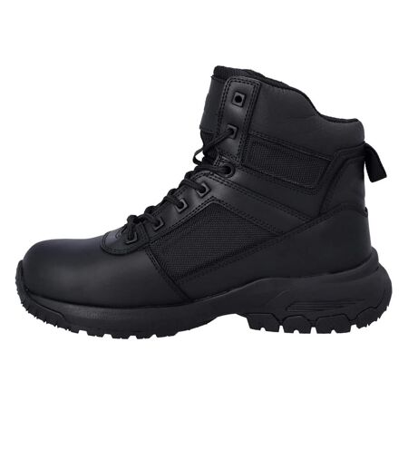 Mens vanguard 6.0 leather occupational safety boots black Magnum