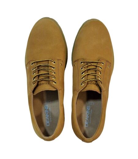 Mens Suede Oxford Shoes Honey Nicholas Deakins