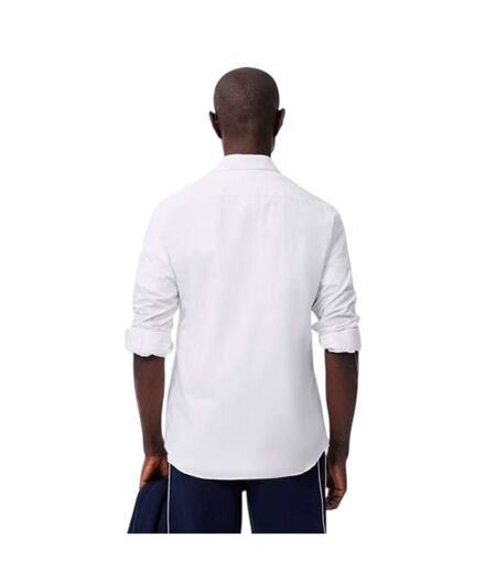 Chemise Manches Longues Homme Blanc Lacoste