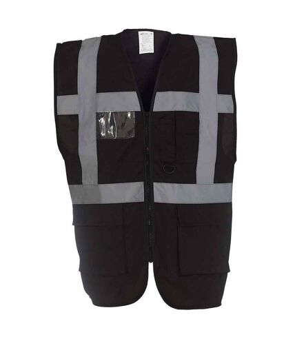 Gilet executive adulte noir Yoko Yoko