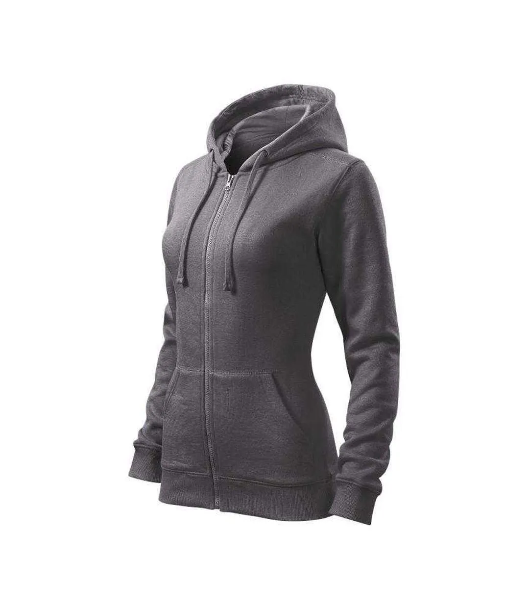 Womens/ladies Trendy Hoodie Graphite Malfini-3
