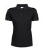 Tee Jays - Polo à manches courtes 100% coton - Femme (Noir) - UTBC3302-1