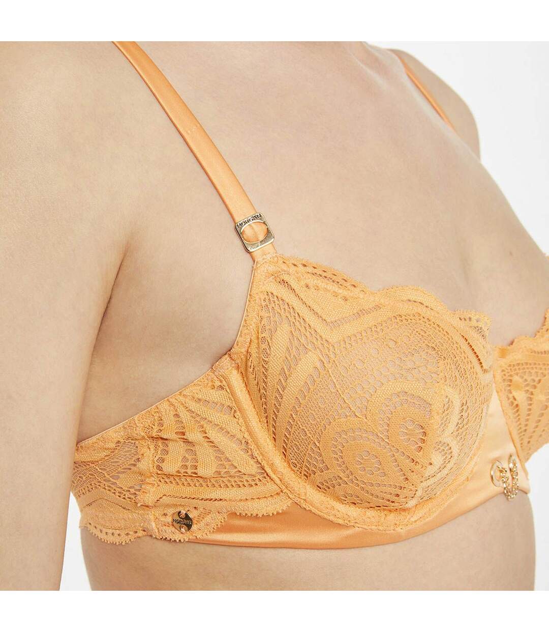 Soutien-gorge armature orange Laura