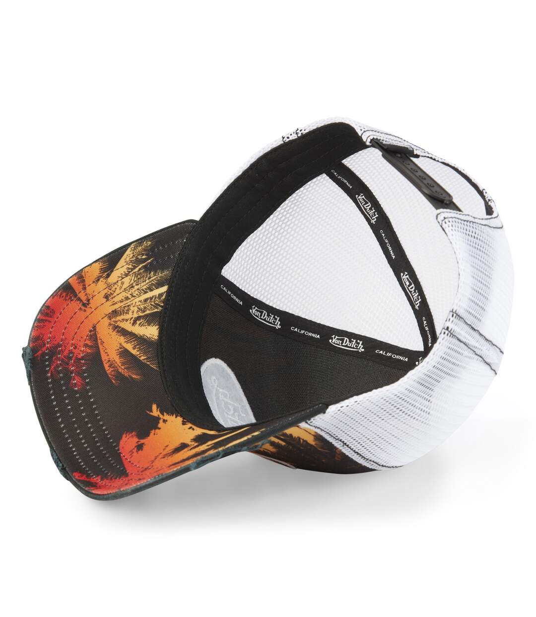 Casquette trucker avec filet avec print en sublimation Subli Calif Vondutch-5