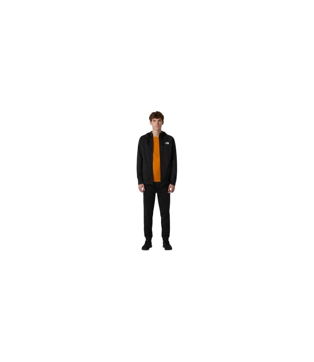 Mens Reaxion Sweat Jacket Black The North Face-1