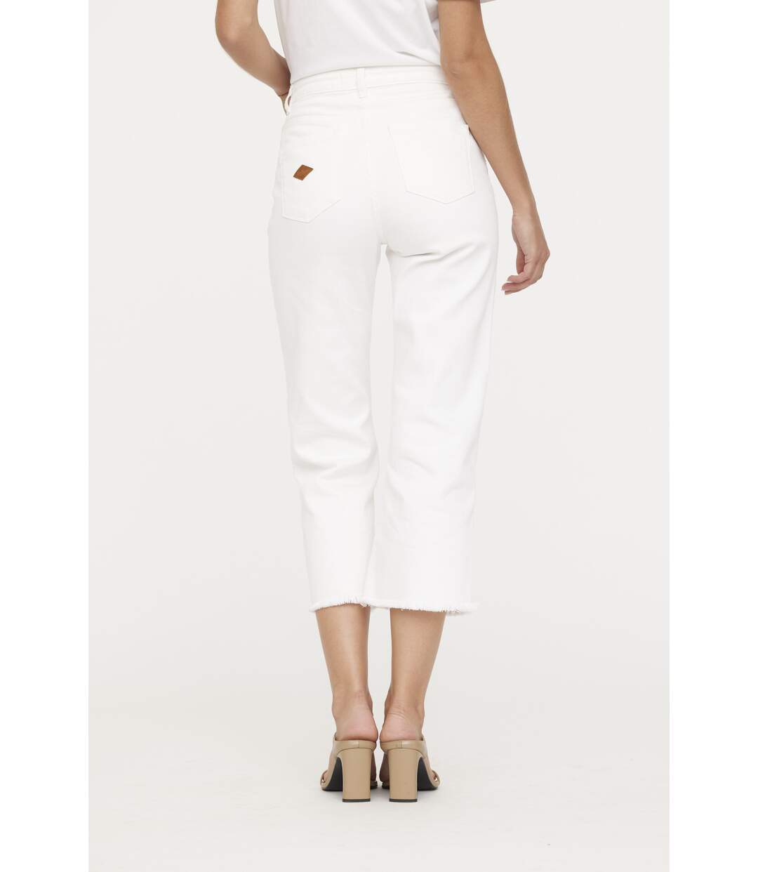 Pantalon coton flare cropped JOOPY