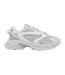 Mens L003 Neo Shot Leather Trainers Grey Lacoste-1