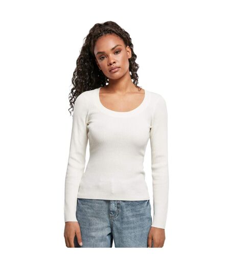Pull Manches Longues Femme Sable Blanc Urban Classics