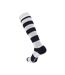 Chaussettes De Foot Motif/style Rayures Contrastées Homme Bleu Marine Blanc Sondico-2